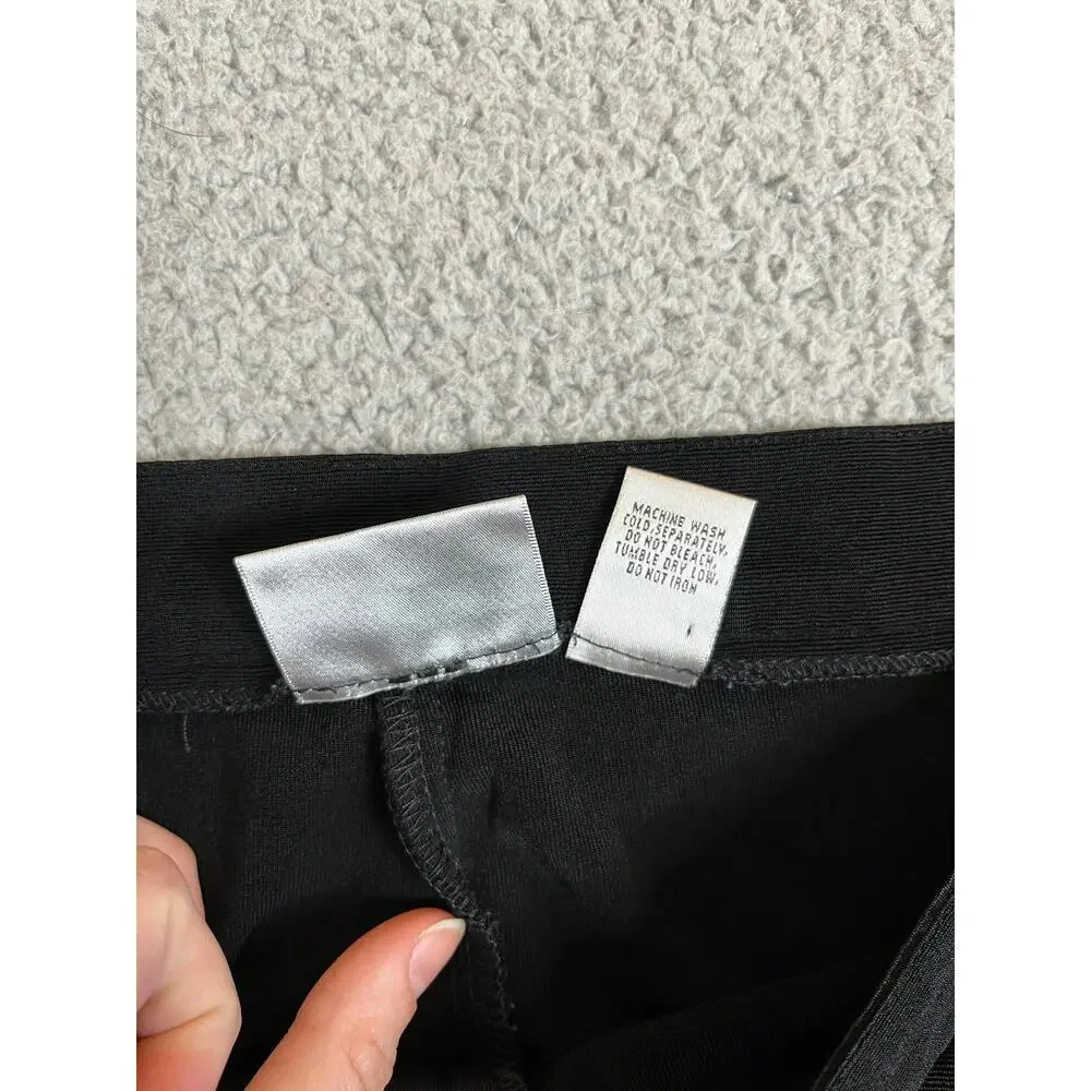 Chicos Traveler Pants Medium Short 1.5 Zip Up Ankle Slinky Stretch High Rise - Picture 4 of 13